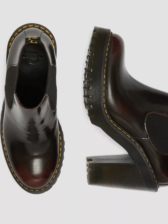 Dr. Martens Shoes - Dr Martens HURSTON LEATHER HEELED CHELSEA BOOTS- size 8L